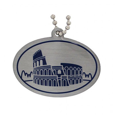 Modern Wonders of the World Trackable Tag- Roman Colosseum