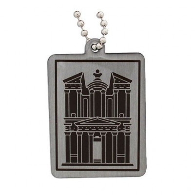 Modern Wonders of the World Trackable Tag- Petra