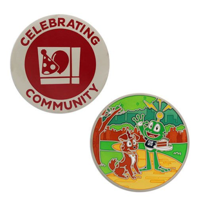 Celebrating Community Geocoin