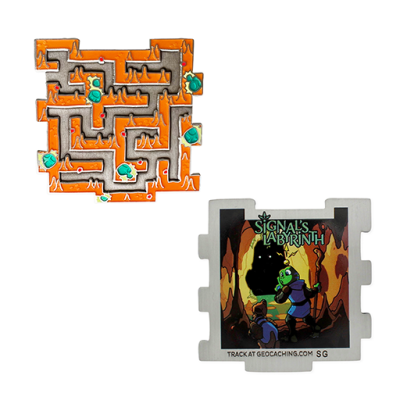 Signal's Labyrinth Geocoin Three- The Cave - 3