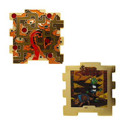 Signal's Labyrinth Geocoin Six- The Dragon's Lair - 6