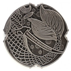 Sea Compass, Coastal geocoin - Antik Sølv